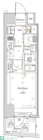 Log初台の物件間取画像